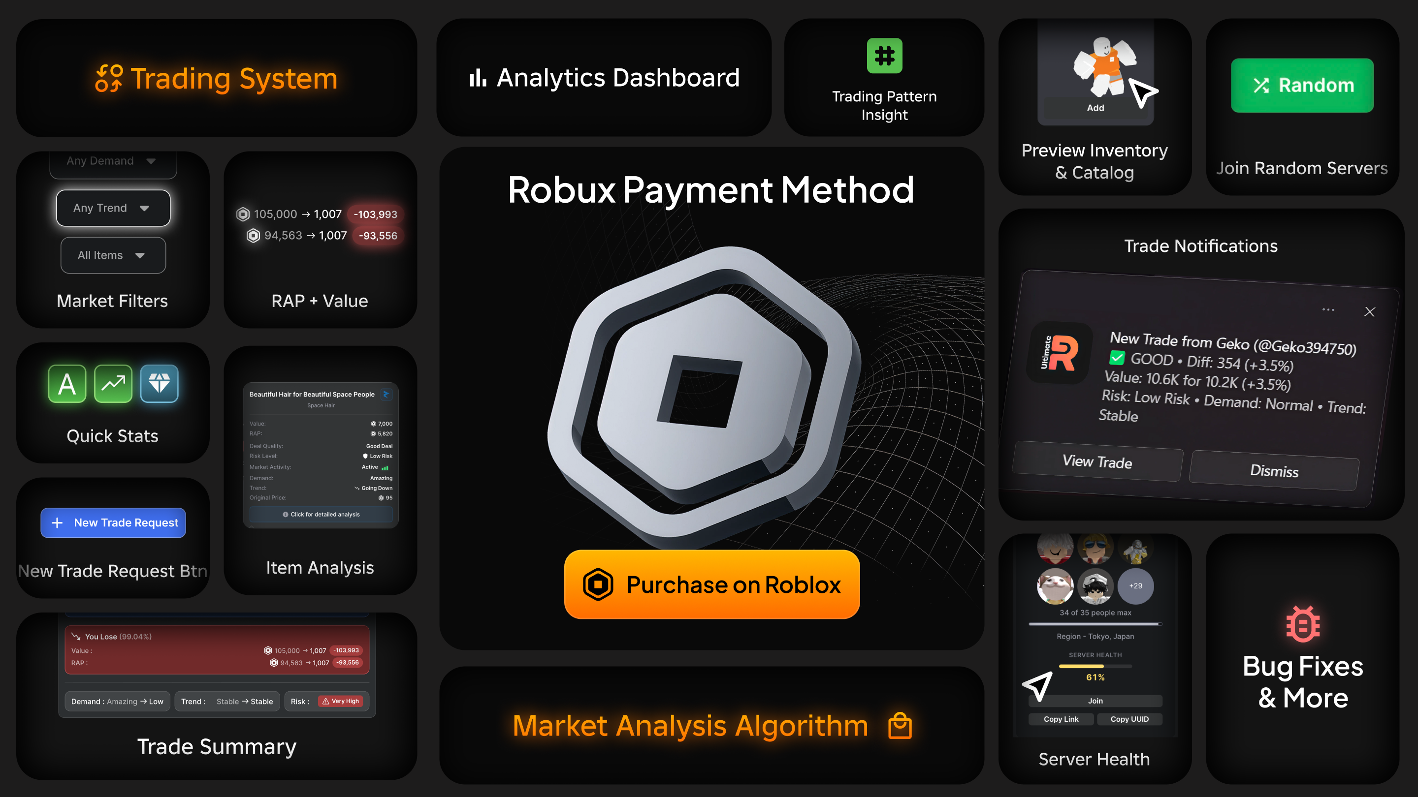 RoGold Ultimate v1.12 - Robux Payments + The Ultimate Trading Experience